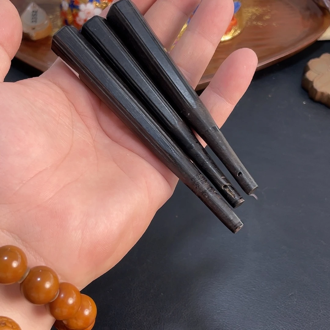 檀木木制琴轴一套