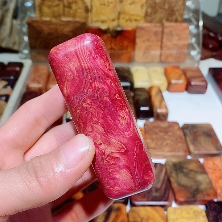 开***乐香榧木木质哈哈把玩件58888