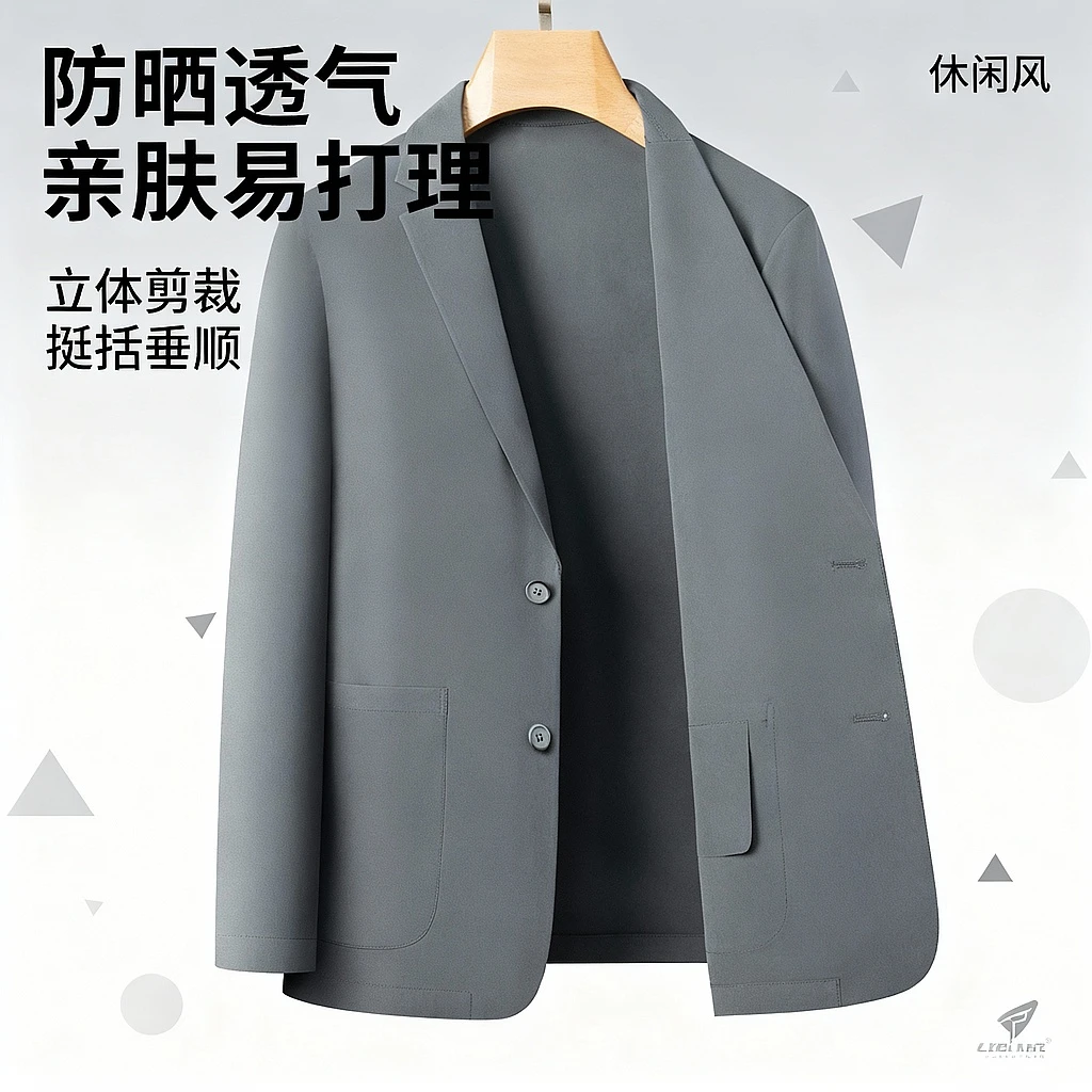 凡客轻薄防晒休闲西服