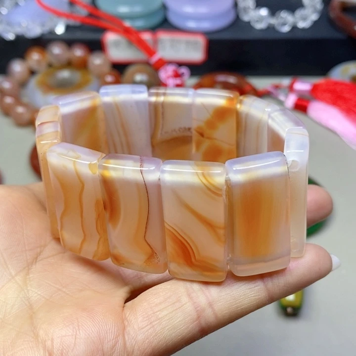 玛瑙/玉髓吊坠(不含链)未镶嵌雪