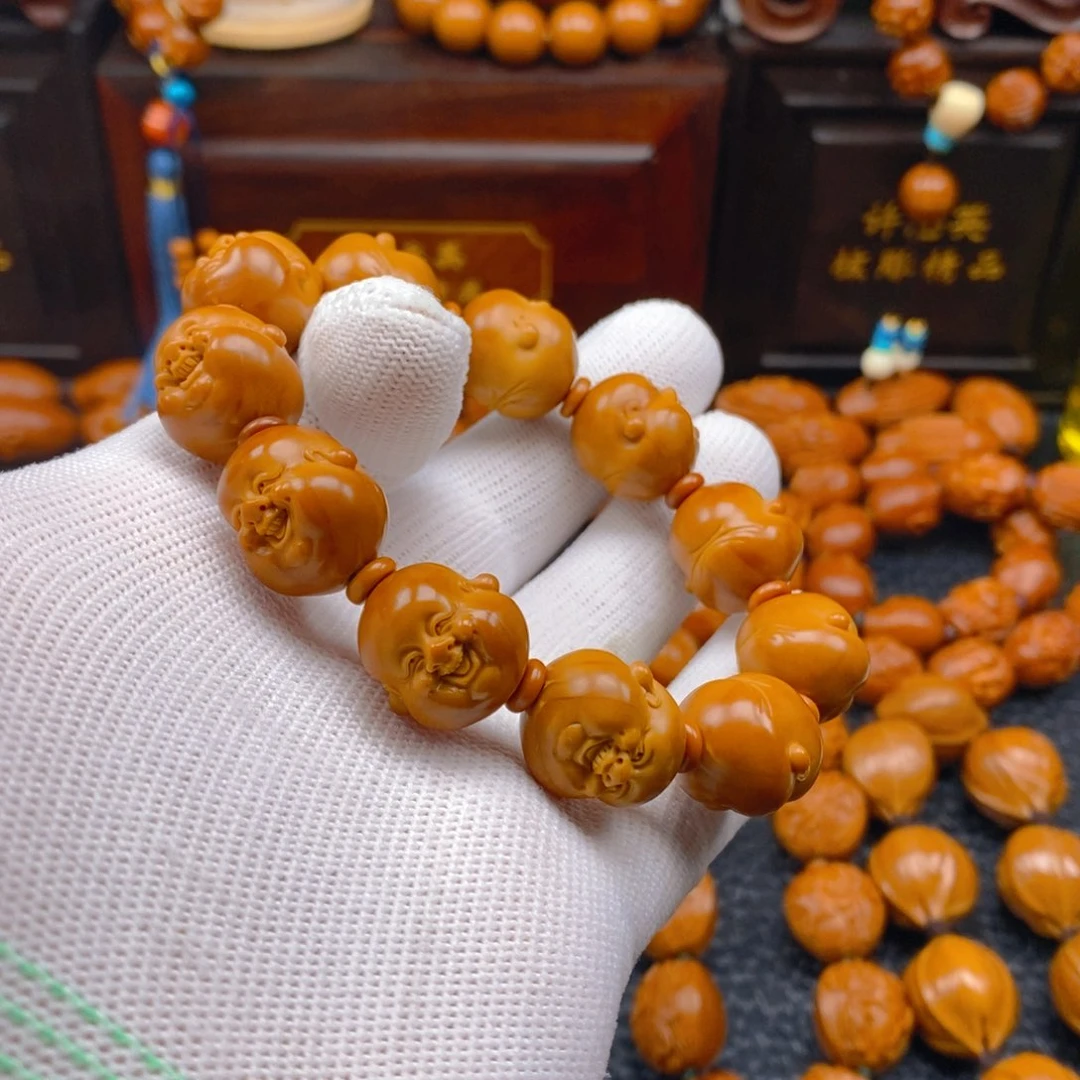 橄榄核手串/手链知**乐一青老师1.7×1.7十分开心