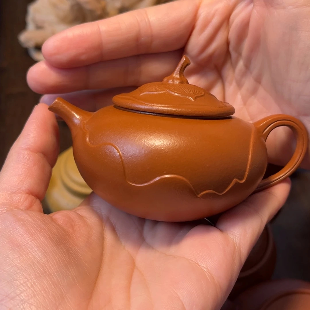 清***昏茶壶紫砂宜兴紫砂