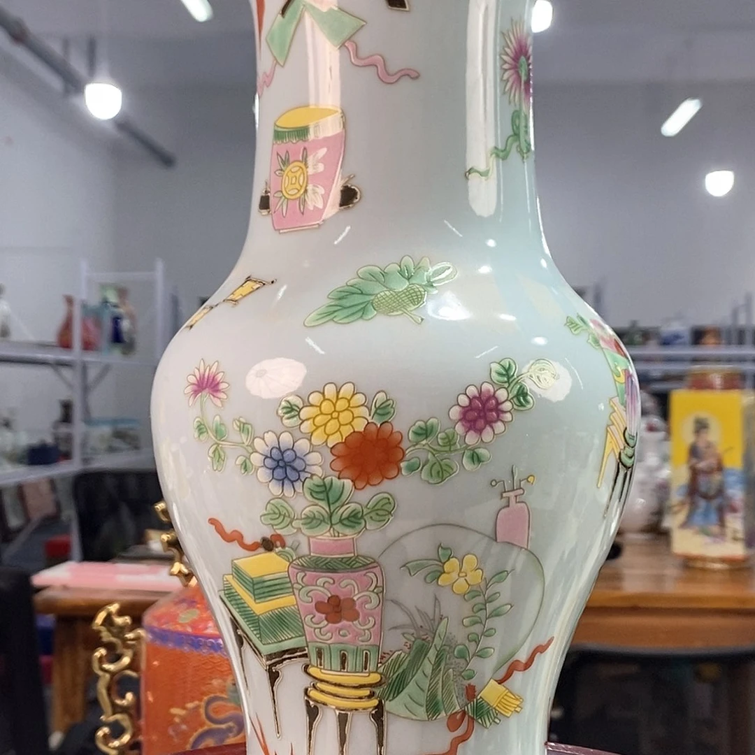 摆件景德镇陶瓷花瓶摆件