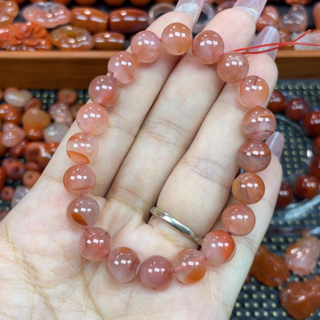 玛瑙/玉髓未镶嵌颈饰单圈9mm+