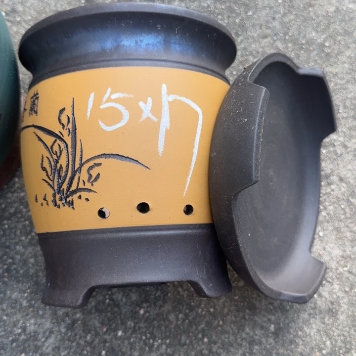 紫砂花盆特价清仓