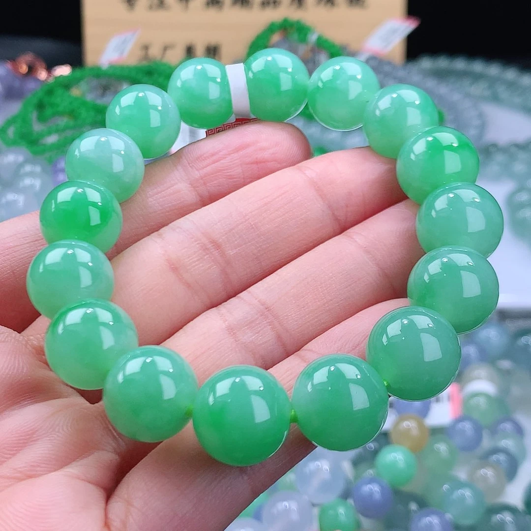 未镶嵌手链翡翠卡13mm