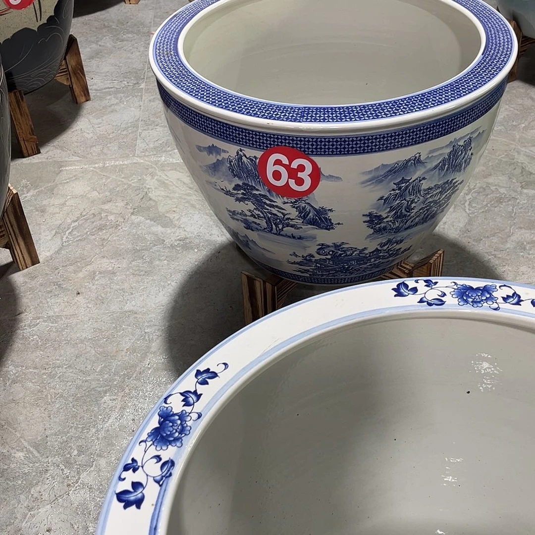 景德镇陶瓷鱼缸艺术