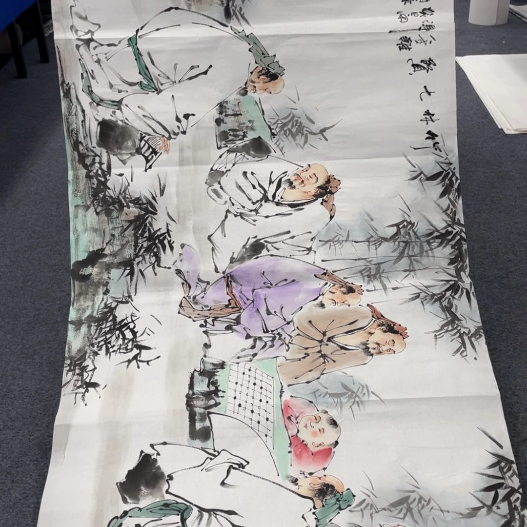 国画手绘国画欣赏一下