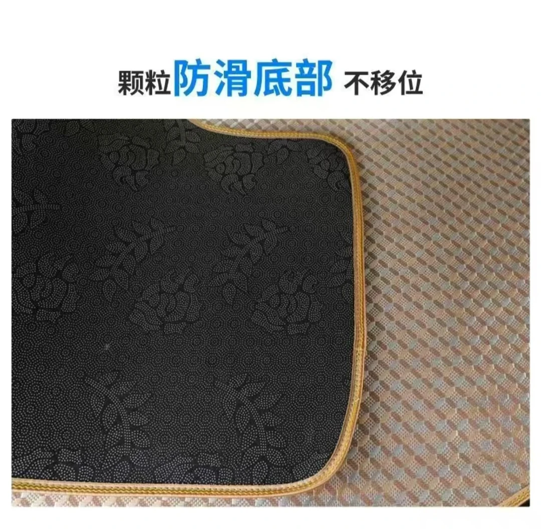 #货车【防滑底】卧铺凉席解放J6P天龙KL欧曼GTL 汕德卡冰丝藤凉席