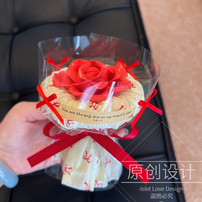【原创迷你陶瓷花束】景德镇陶瓷花创意手工花送女友景德镇陶瓷花束