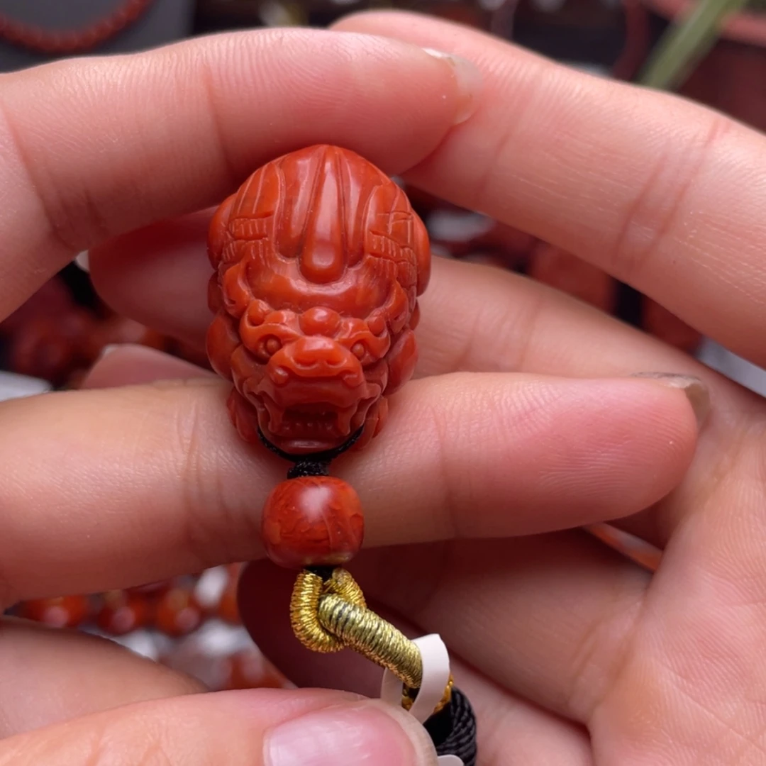 【闪购商品】南红玛瑙招财貔貅未镶嵌吉**儿