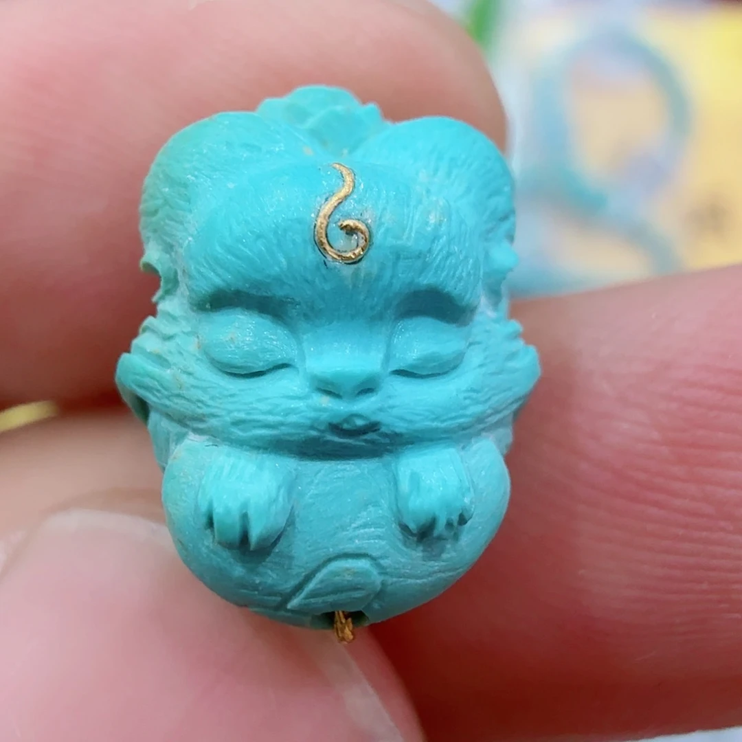 绿松石未镶嵌配饰