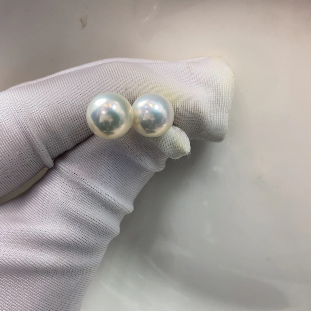 淡水珍珠银S925镶嵌9-10