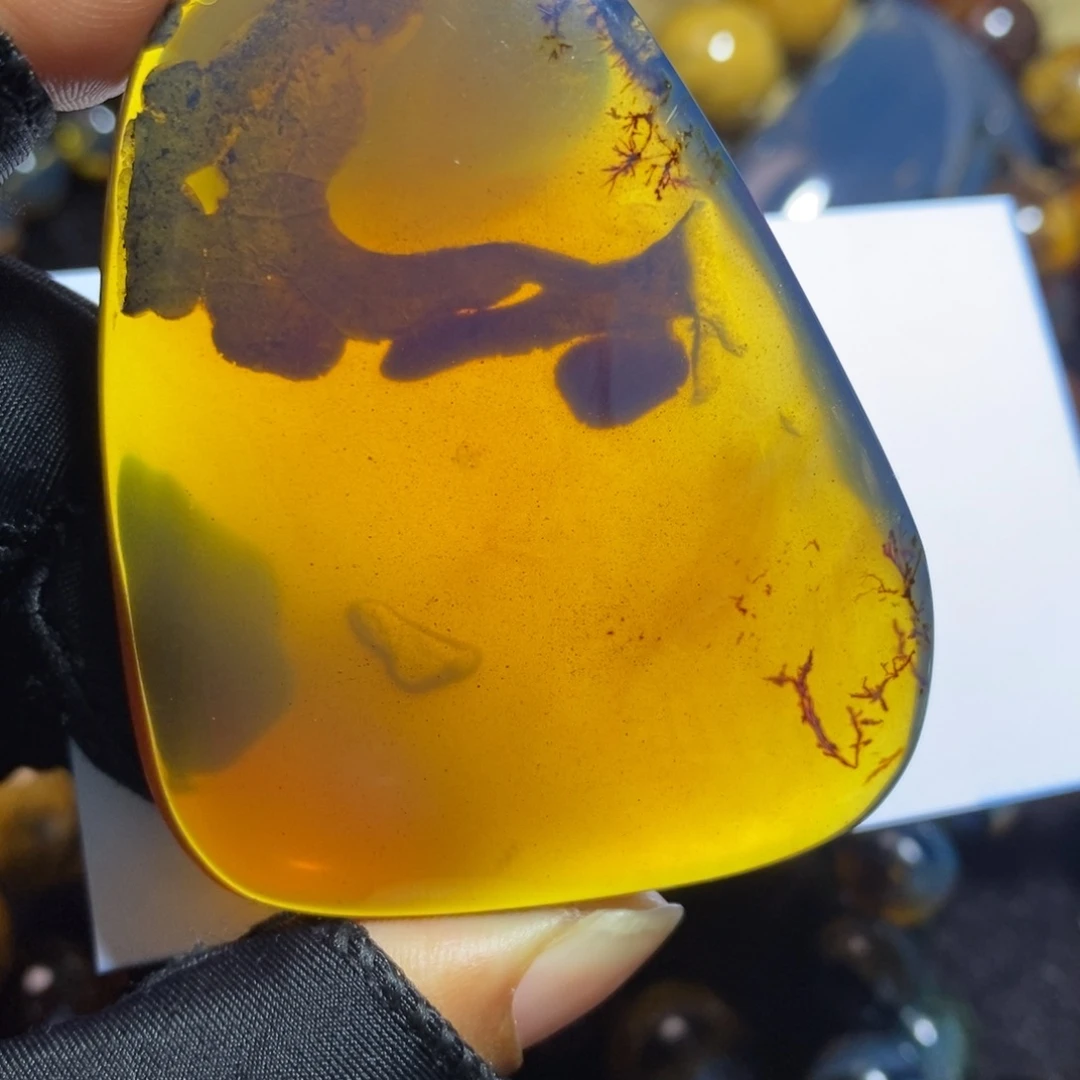 琥珀未镶嵌裸石……