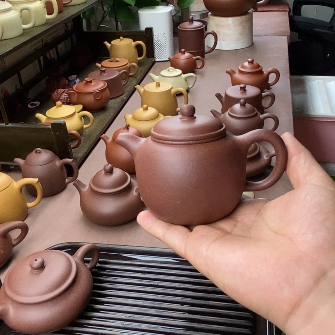 茶壶紫砂微瑕半手袍遵