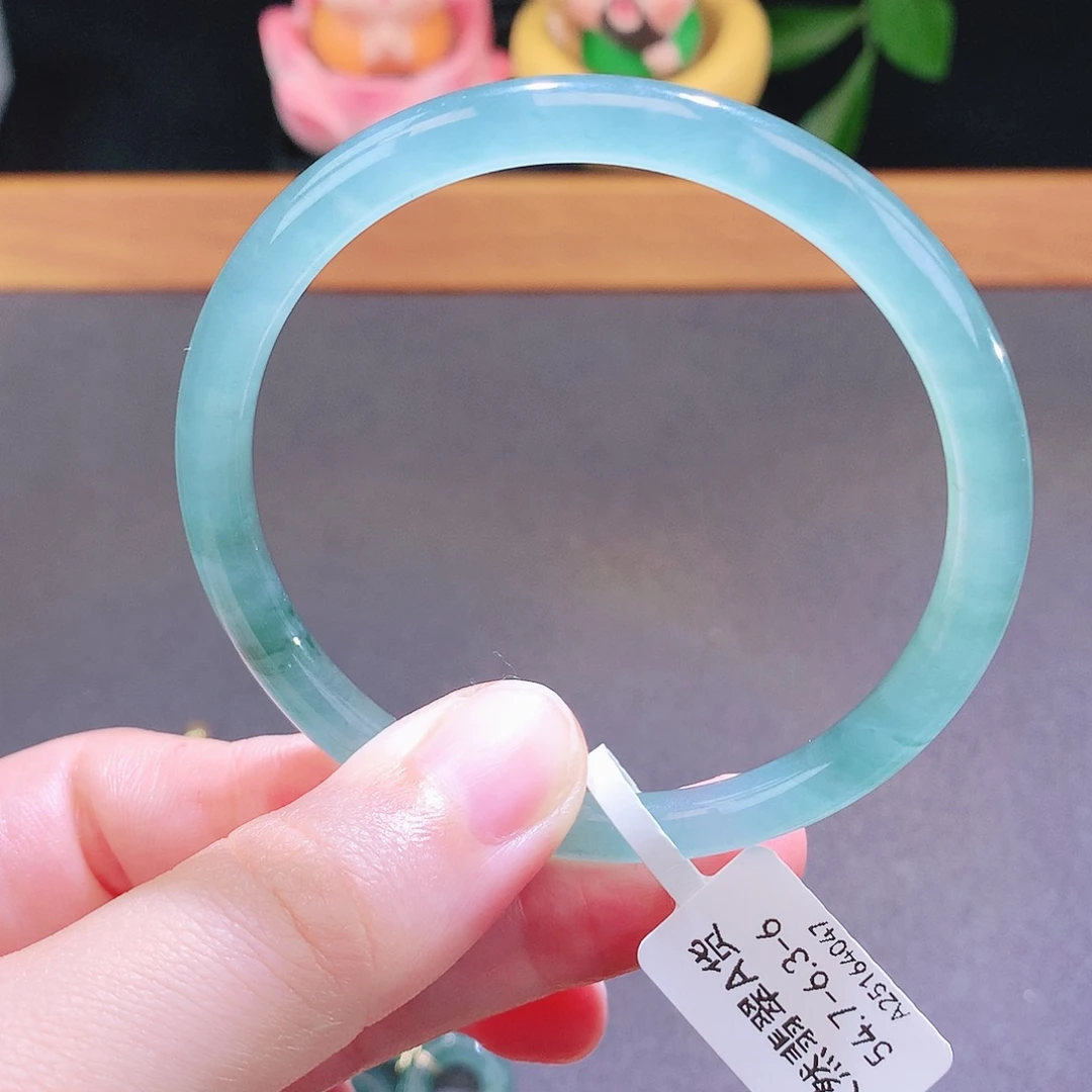 翡翠未镶嵌手镯天然翡翠