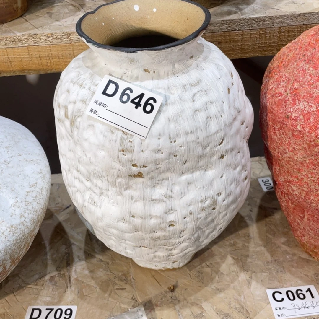 白泥花瓶景德镇陶瓷艺术博物