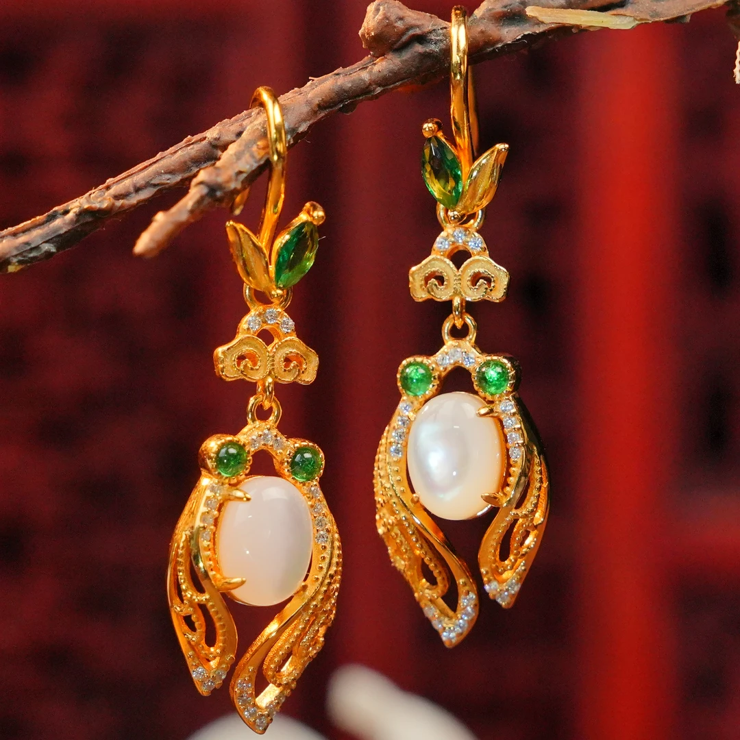 925银耳饰 一鸣惊人耳环LWF0250018