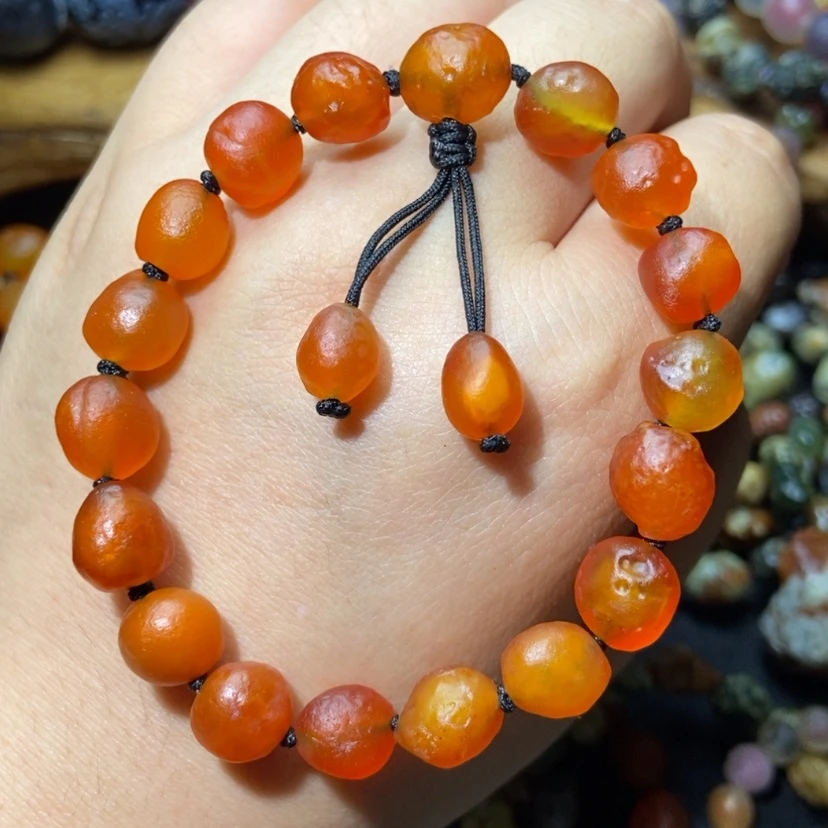 【闪购商品】玛瑙/玉髓手链合金