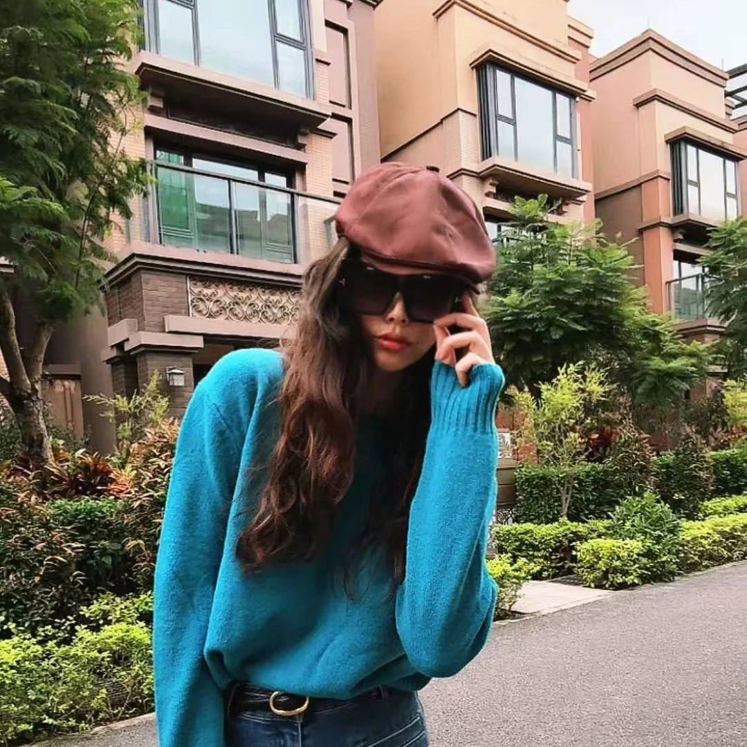 时尚百搭麂皮绒前进帽