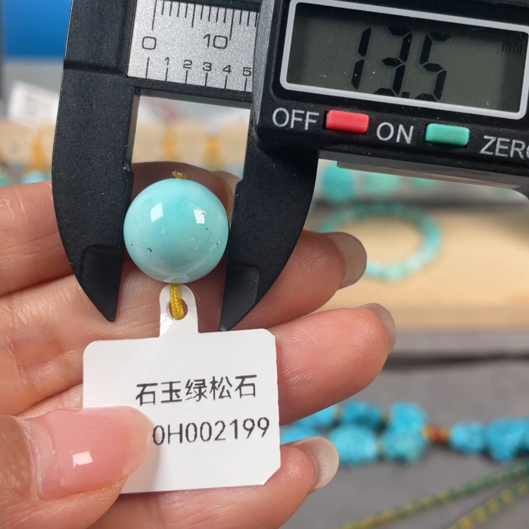 绿松石未镶嵌颈饰