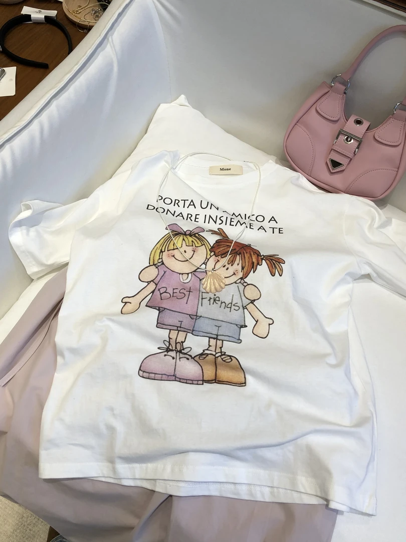 路一.韩国 Seoul    好闺蜜 短袖 DP20250213039