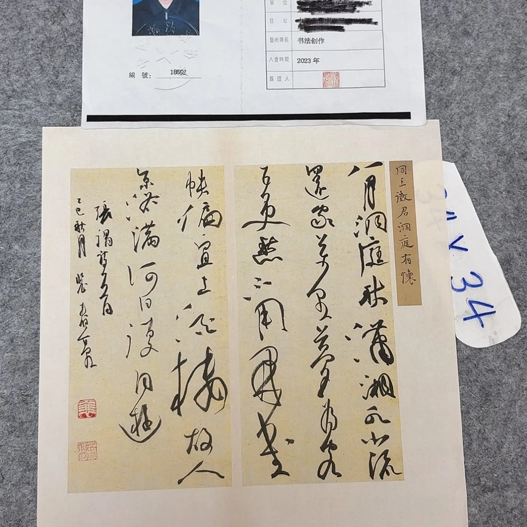 书法中书裴春亮34+34