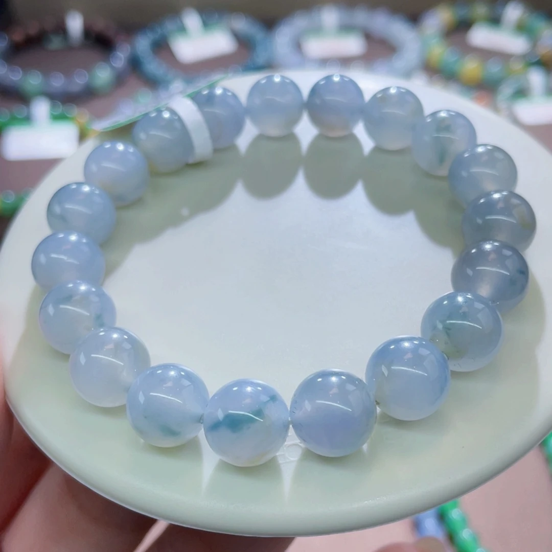 未镶嵌手链翡翠特色紫飘卡10