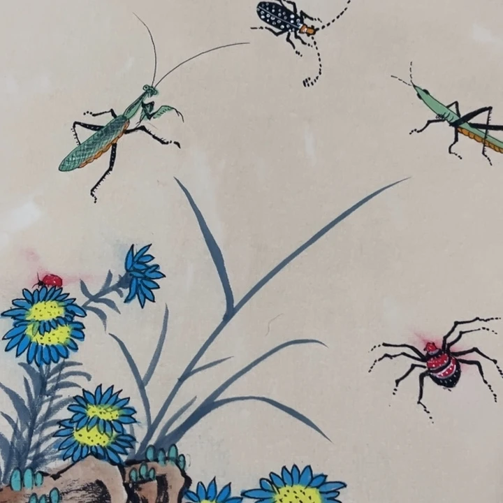 鸿***头横款臻弘，字画，中堂