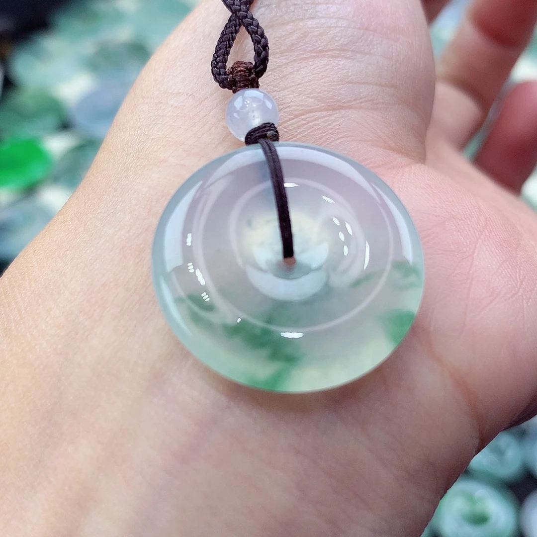 颈饰未镶嵌翡翠编号33。尺寸24-5.6