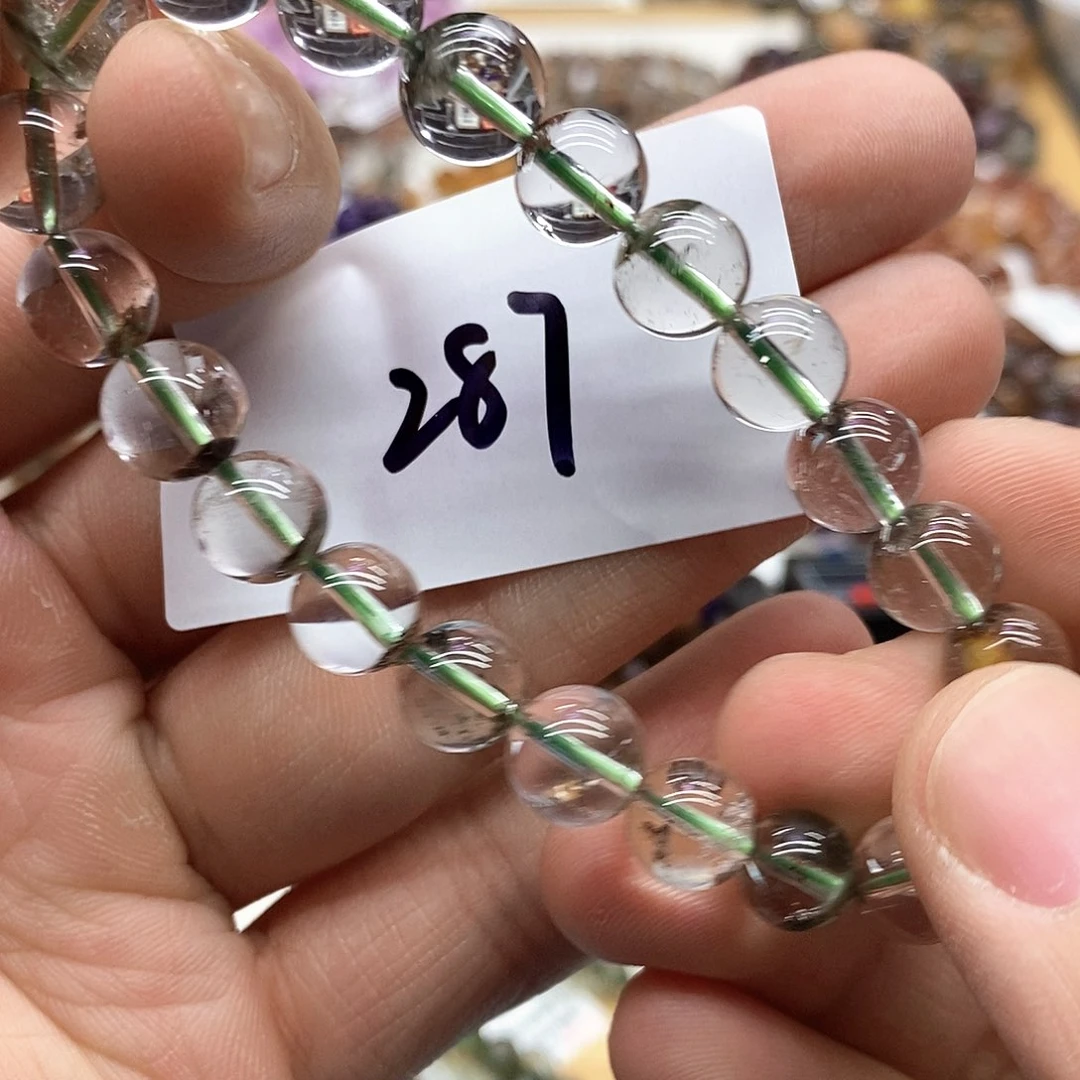 水晶手串未镶嵌天然