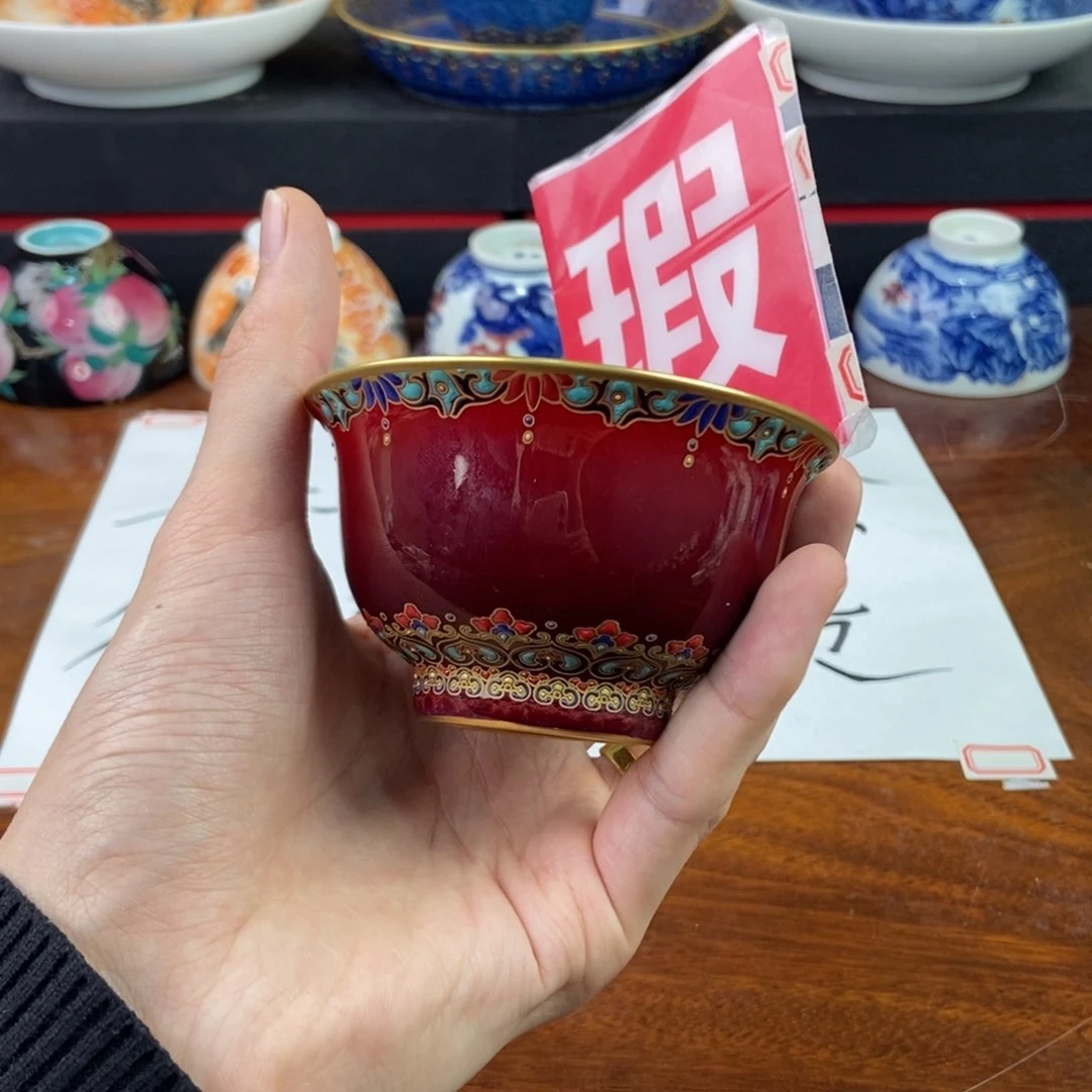 杯景德镇手绘陶瓷艺术