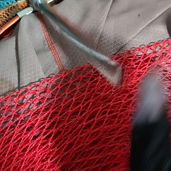 挂胶红色45鱼护发一个