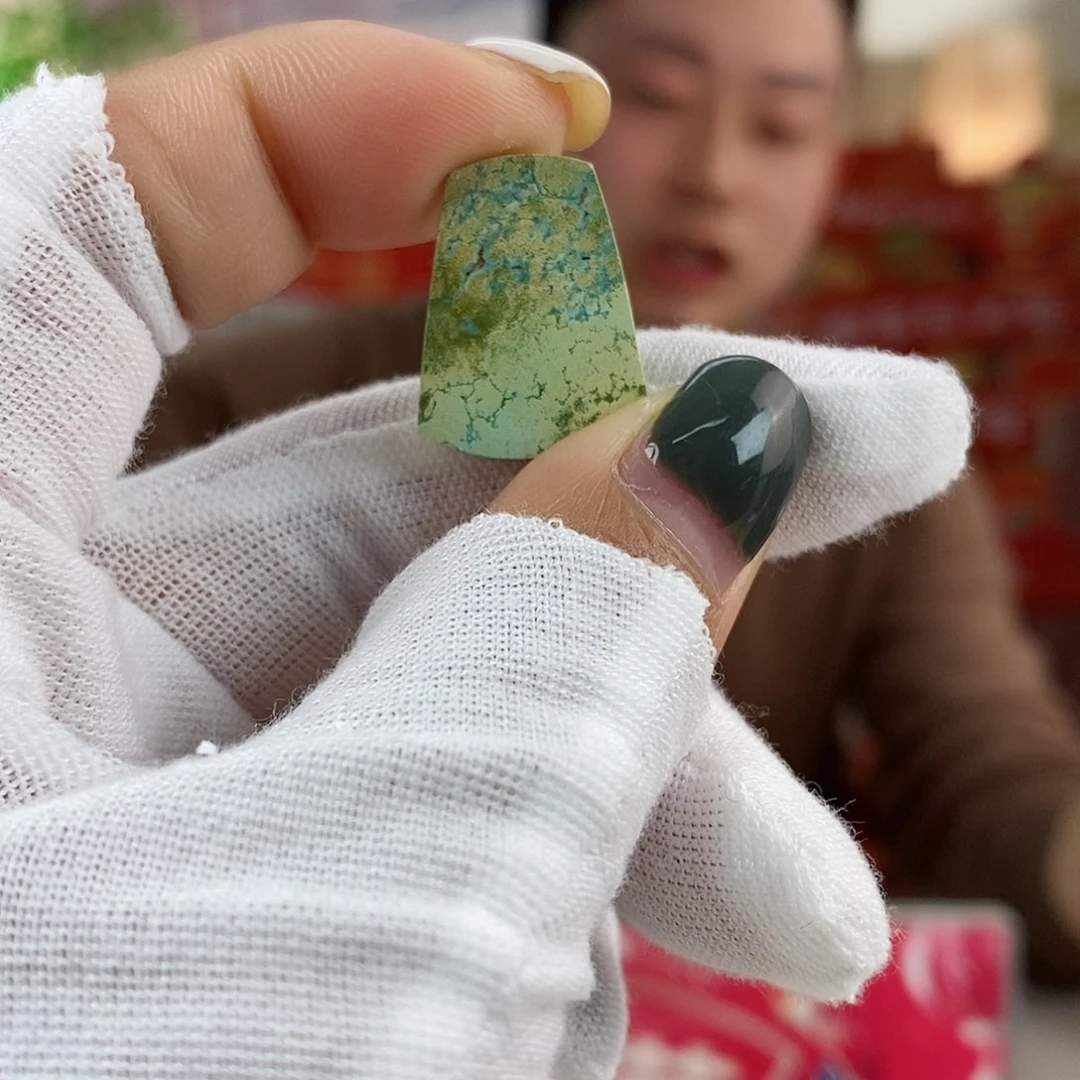 绿松石珠宝奇石未镶嵌