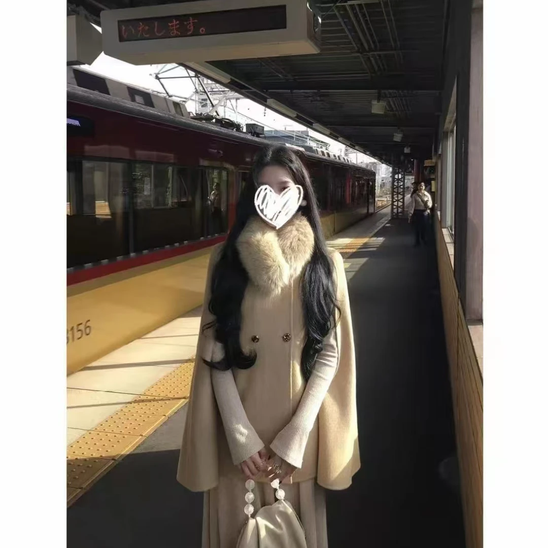 编号【050-100】冬季新款加绒加厚百搭气质温柔风时尚女装套装