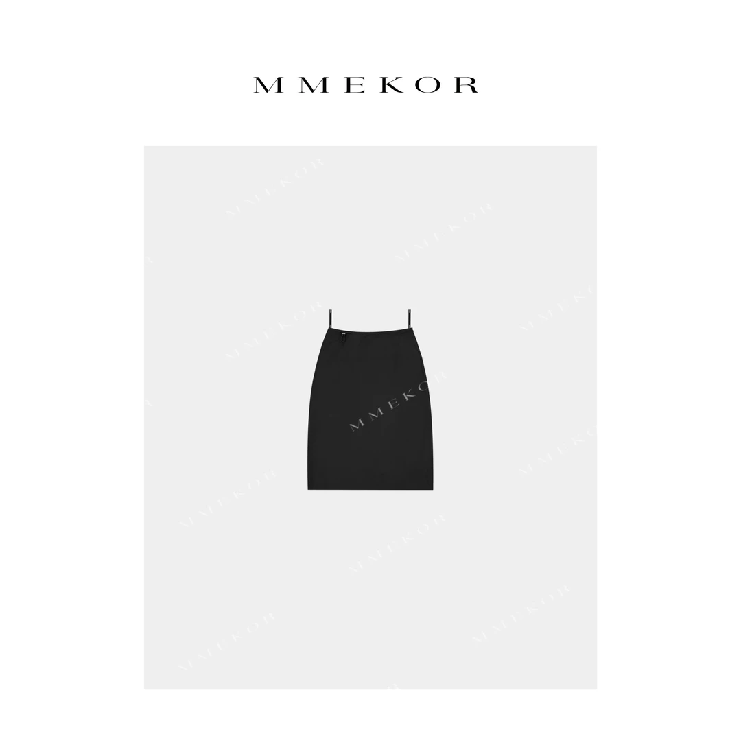 MMEKOR “黑曜半裙” 未来辣妹时髦半身裙 67197