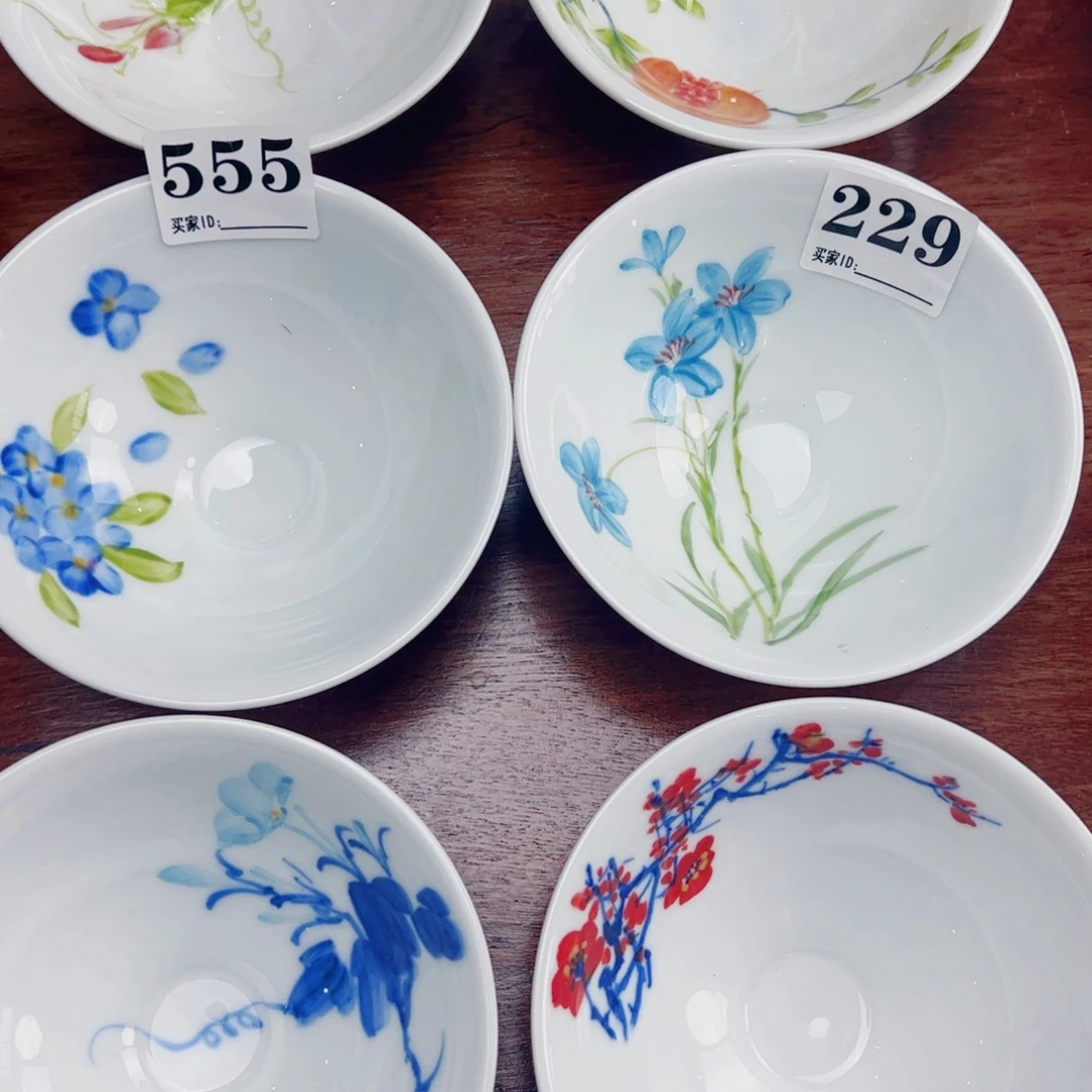 瓷片用****6景德镇陶瓷手工手绘制作