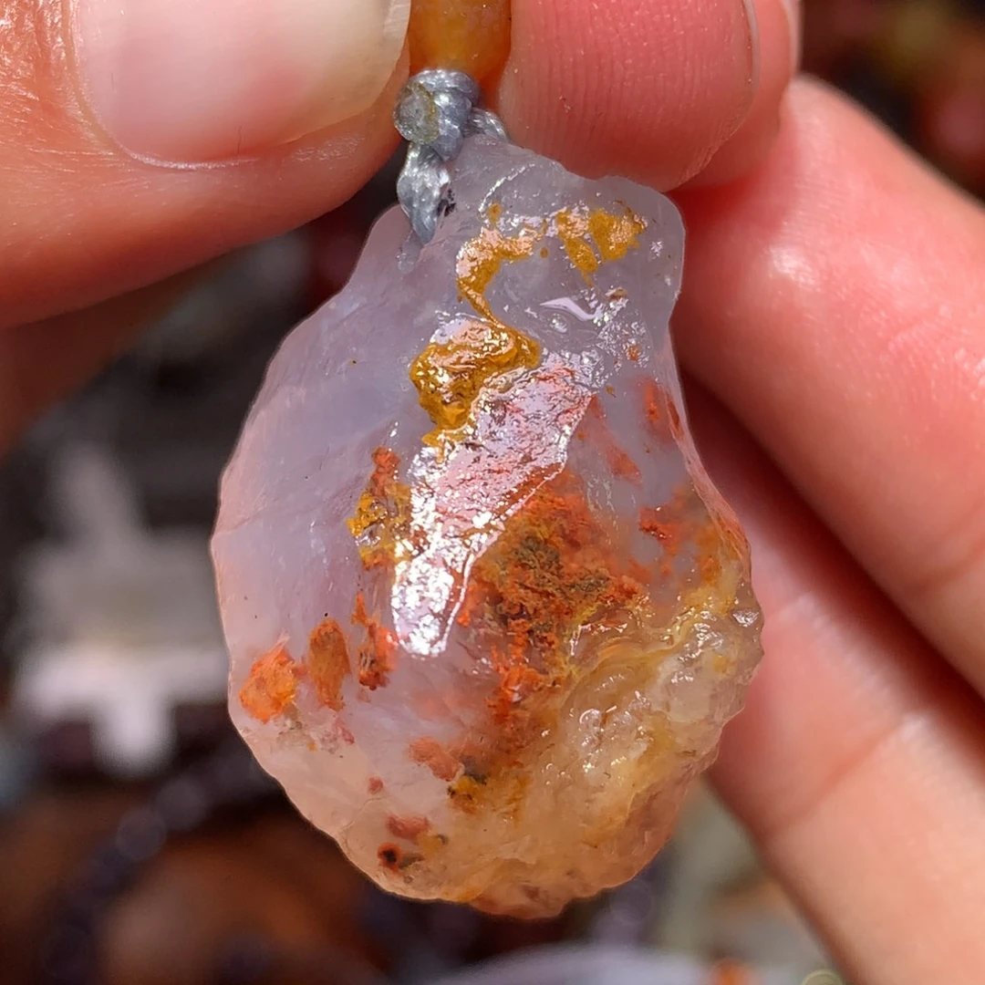 未镶嵌玛瑙/玉髓珠宝半成品