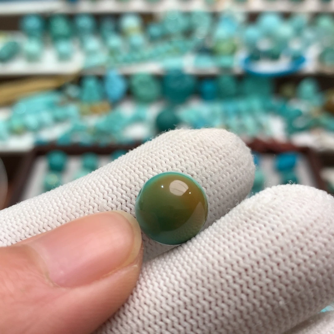 绿松石未镶嵌散珠