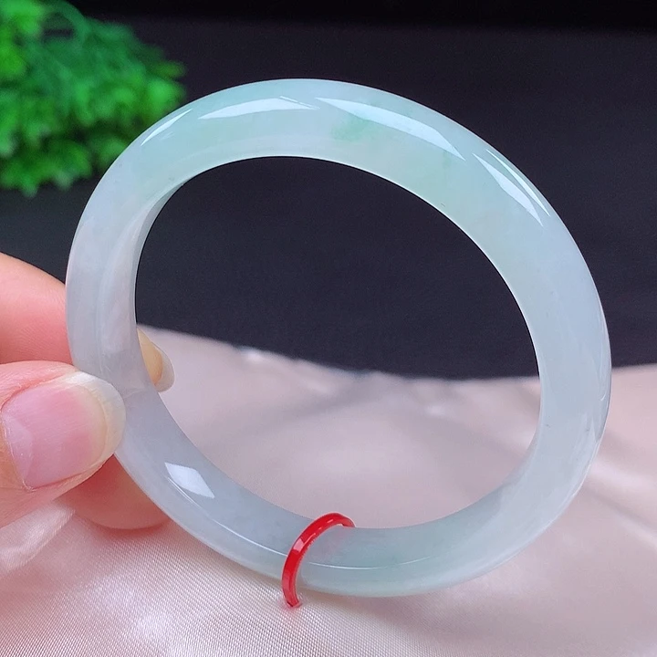 翡翠未镶嵌手镯53圈681101