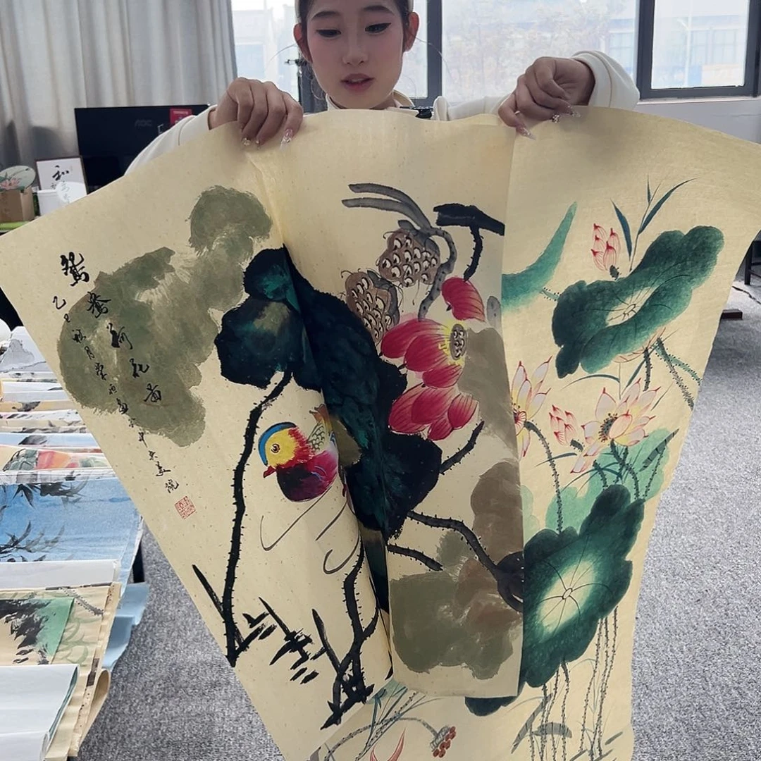国画国画作品纯手绘