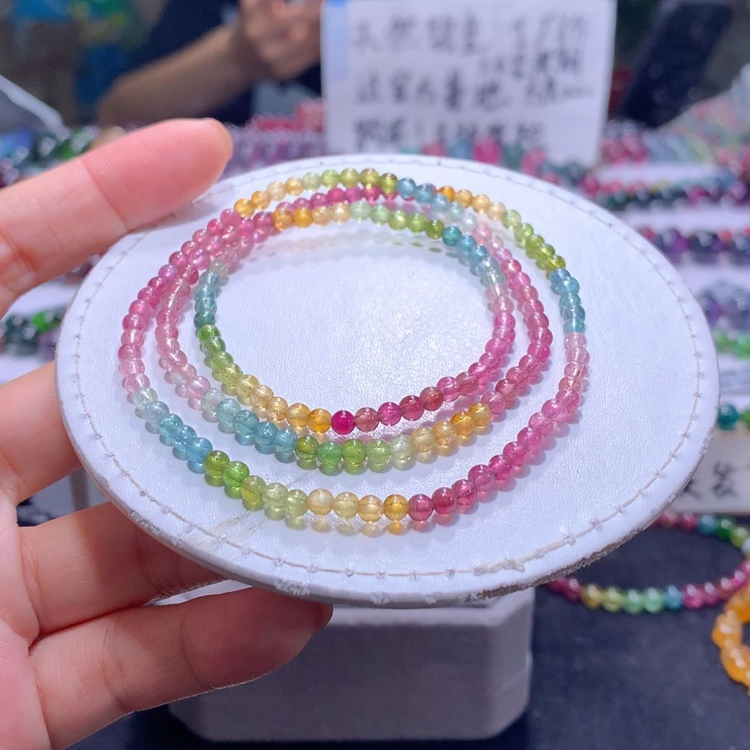 【闪购商品】未镶嵌手串碧玺3.6m