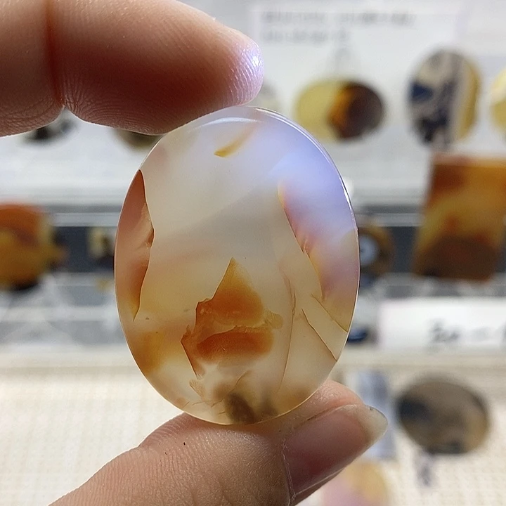 未镶嵌颈饰玛瑙/玉髓