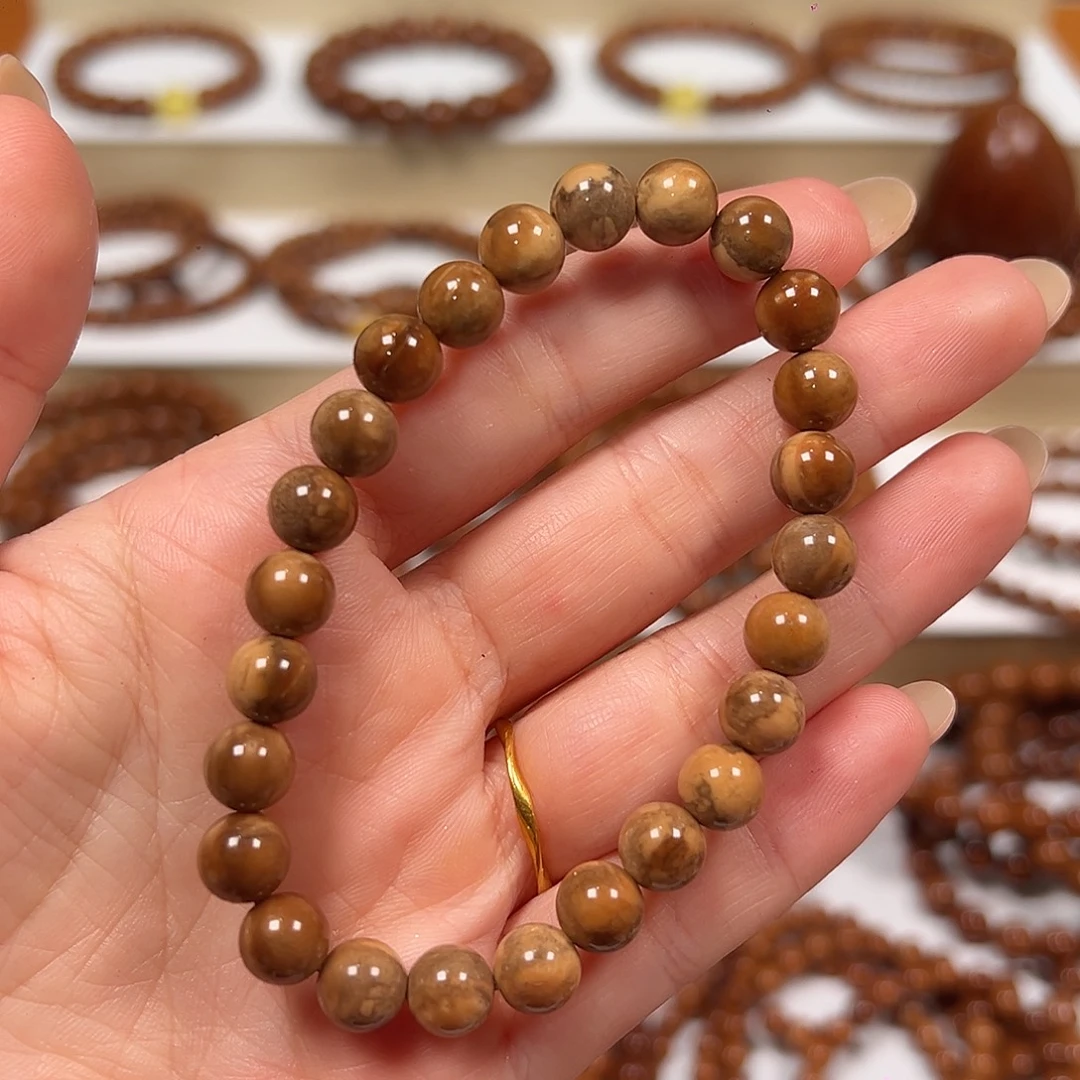 库克手串0.8圆珠单圈楼兰