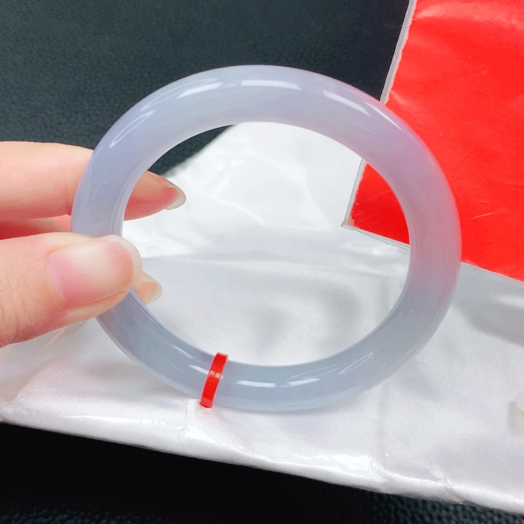 翡翠未镶嵌手镯54圈