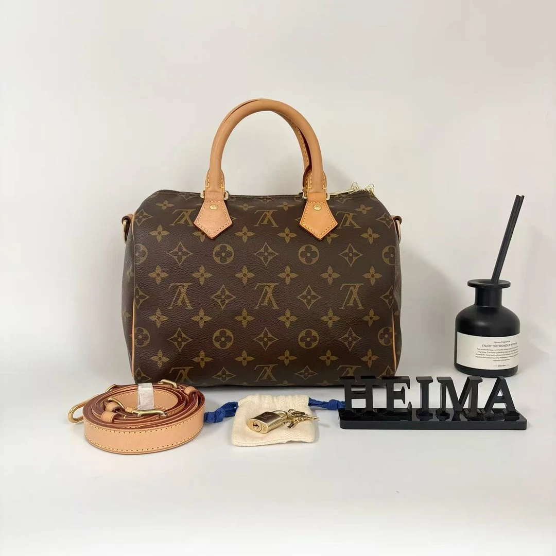 95新 LouisVuitton/路易威登 18316391 speedy25肩带款  25*19