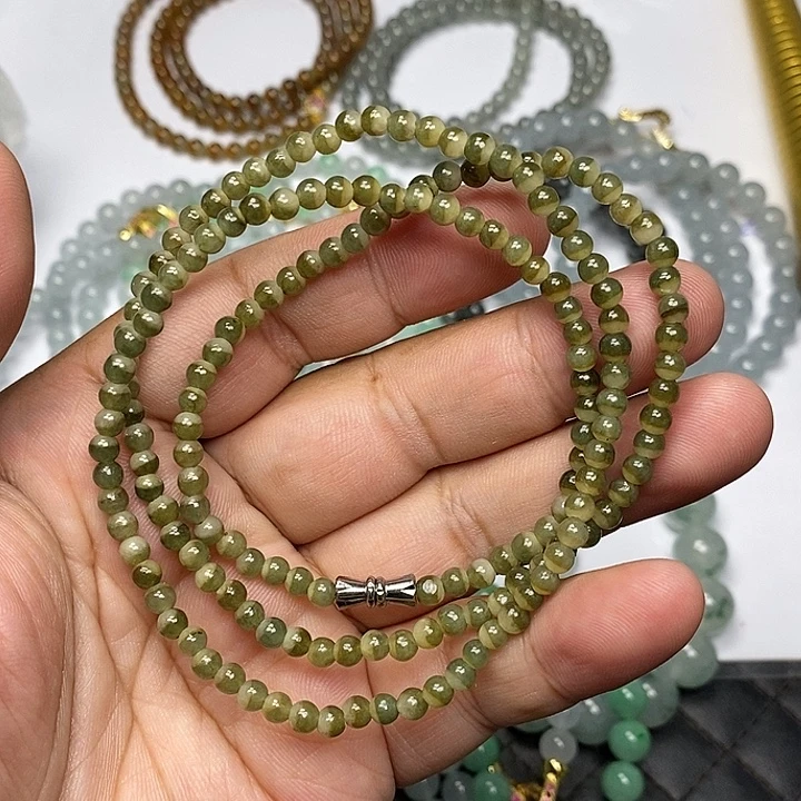 定制翡翠未镶嵌毛货需要抛光，请慎拍