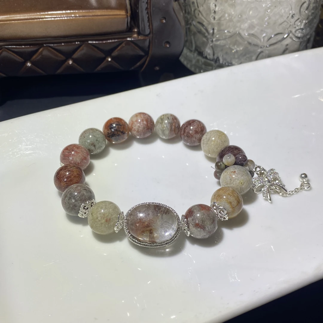 天然千层四季幽灵水晶手链时尚礼物-多样性发其一C29