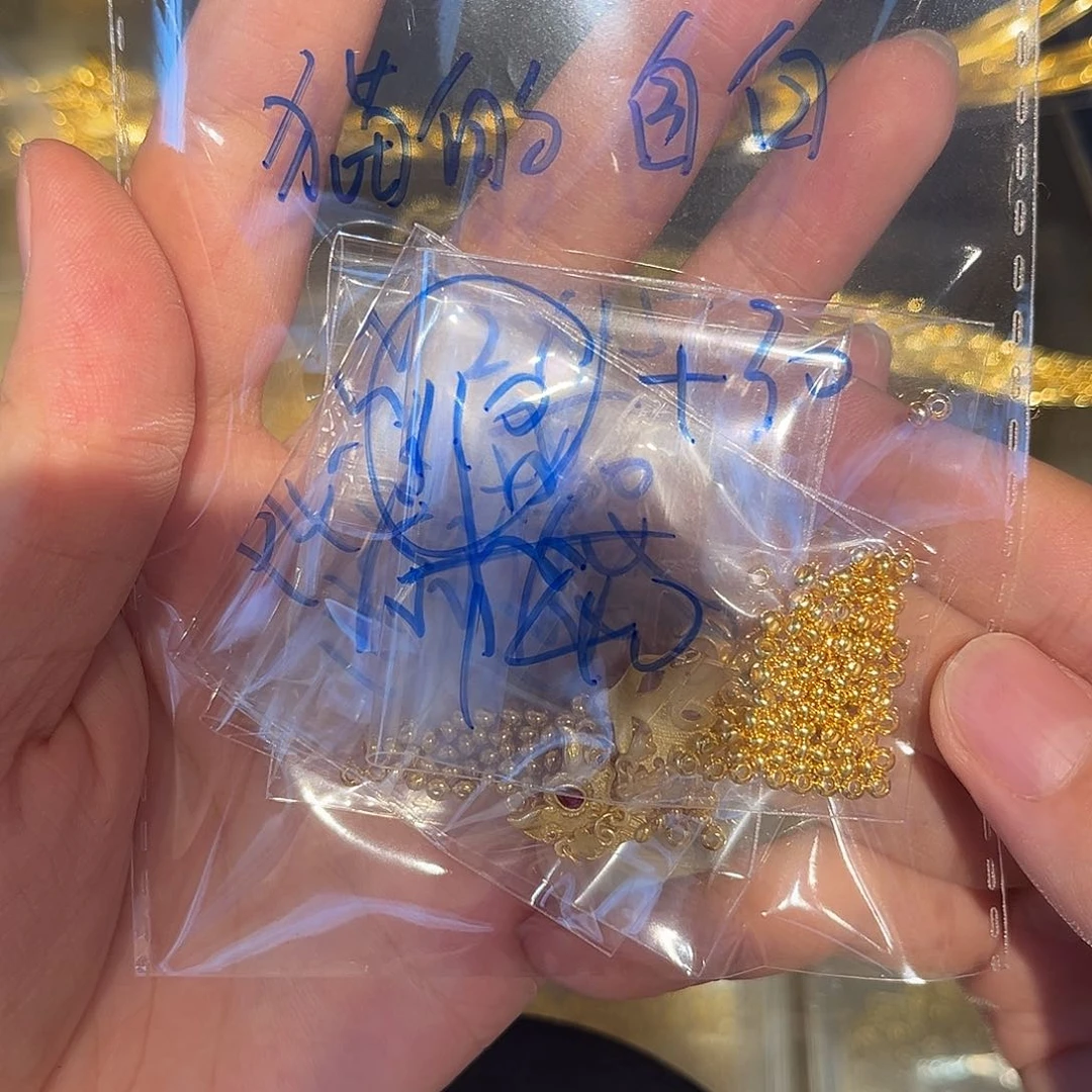无足银纯银镀金925