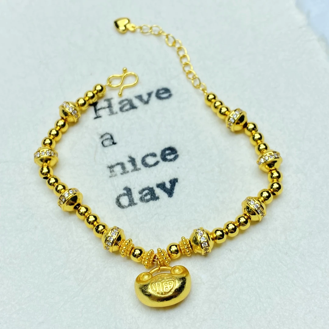 手链 B黄色福袋豆豆手链多样性发货46013